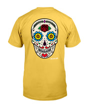 Load image into Gallery viewer, Day of The Dead Rose Calavera Tee