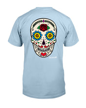 Load image into Gallery viewer, Day of The Dead Rose Calavera Tee