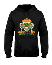 Load image into Gallery viewer, "Good Vibes" Hooded Sweatshirt