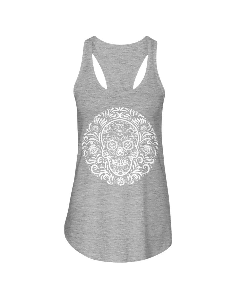 Sugar Skull Women's Flowy Tank