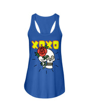Load image into Gallery viewer, XOXO Calavera Ladies Flowy Tank
