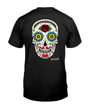 Load image into Gallery viewer, Day of The Dead Rose Calavera Tee
