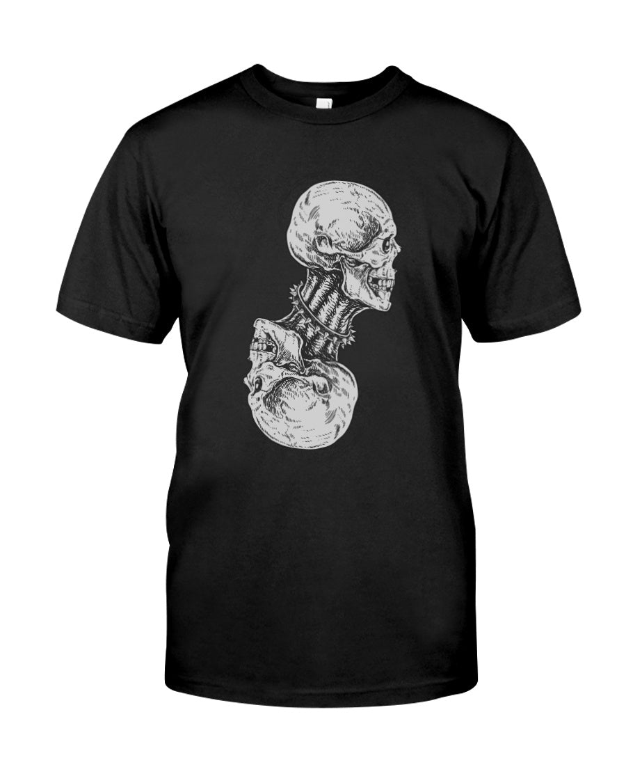 Skull Reflection Graphic Tee